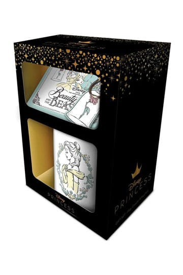 Disney Tasse, Untersetzer und Schlüsselanhänger Die Schöne und das Biest Enchanted