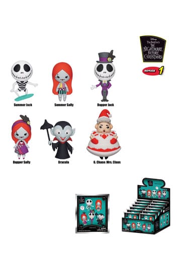 Nightmare before Christmas 3D 3D Magnete Series 1