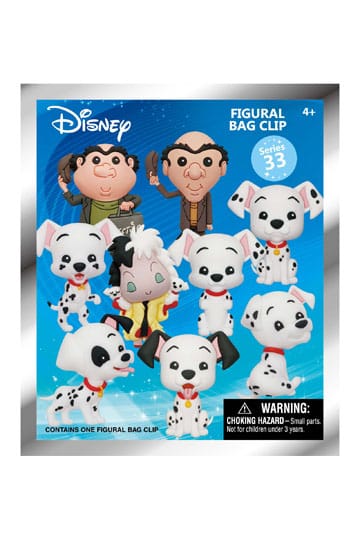 Disney 3D PVC-Taschenanhänger 101 Dalmatiner Series 33