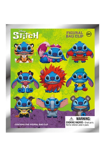 Disney Lilo & Stitch 3D PVC-Taschenanhänger Serie 1 Stitch in costume