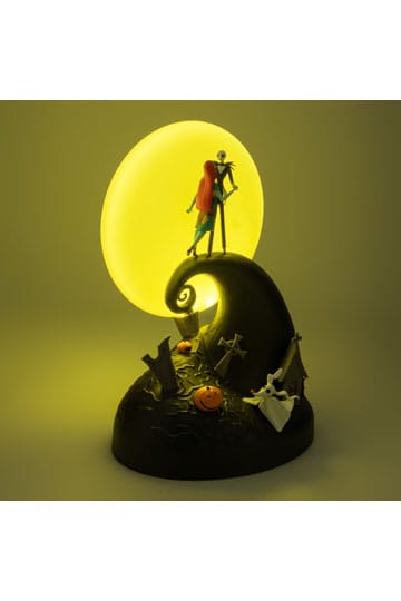 Nightmare before Christmas Diorama-Leuchte Jack & Sally
