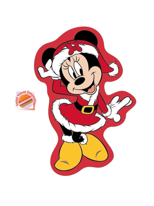 Disney Minnie Jolly Christmas 3D-förmiges Kissen