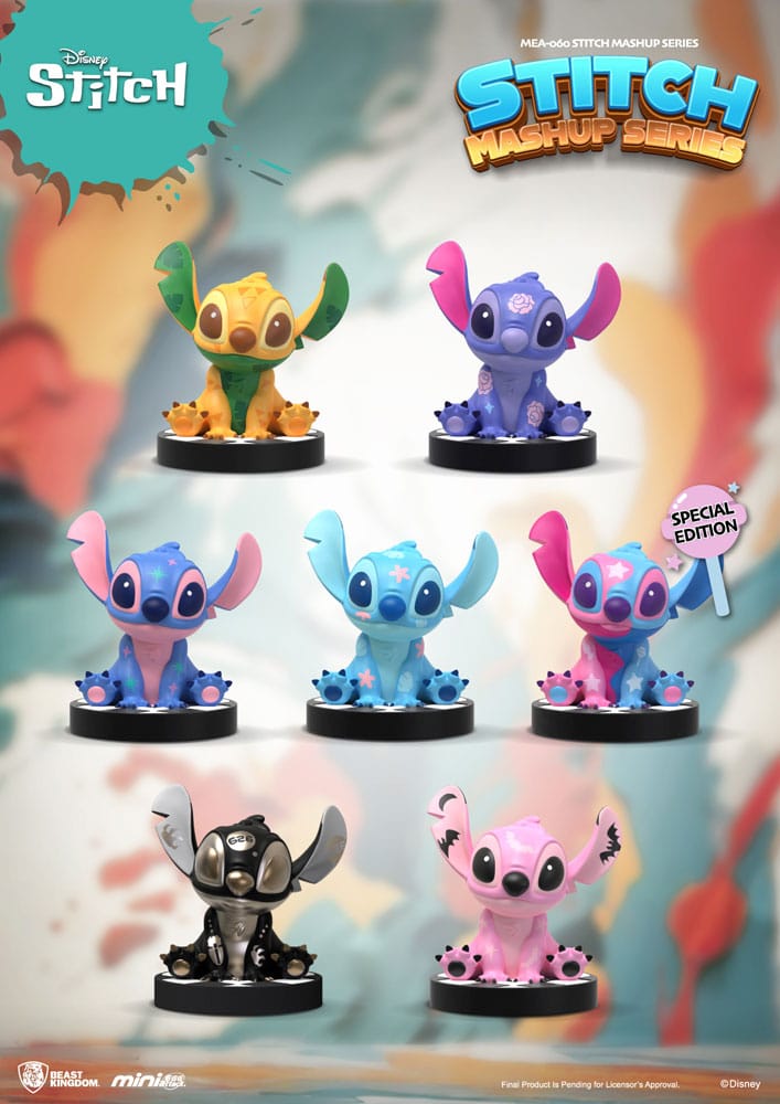 Disney Lilo & Stitch Mini Egg Attack Blind Box Figuren 10 cm