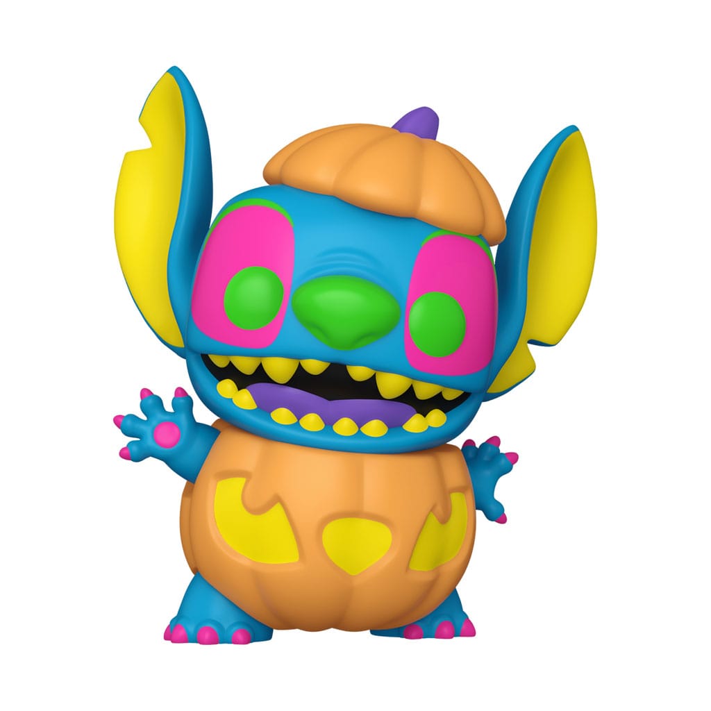 Disney Lilo & Stitch POP! Disney Vinyl Figur Blacklight Pumpkin Stitch 9 cm