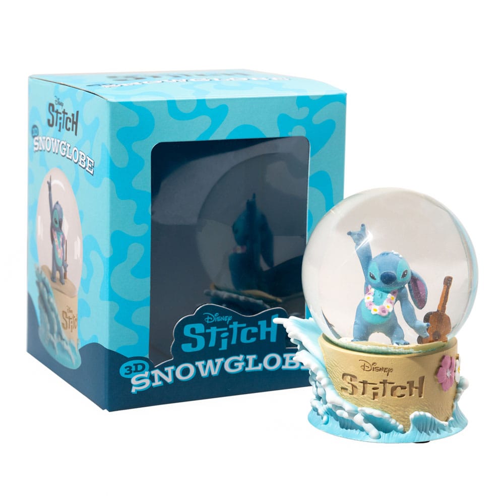 Stitch Schneekugel Meer