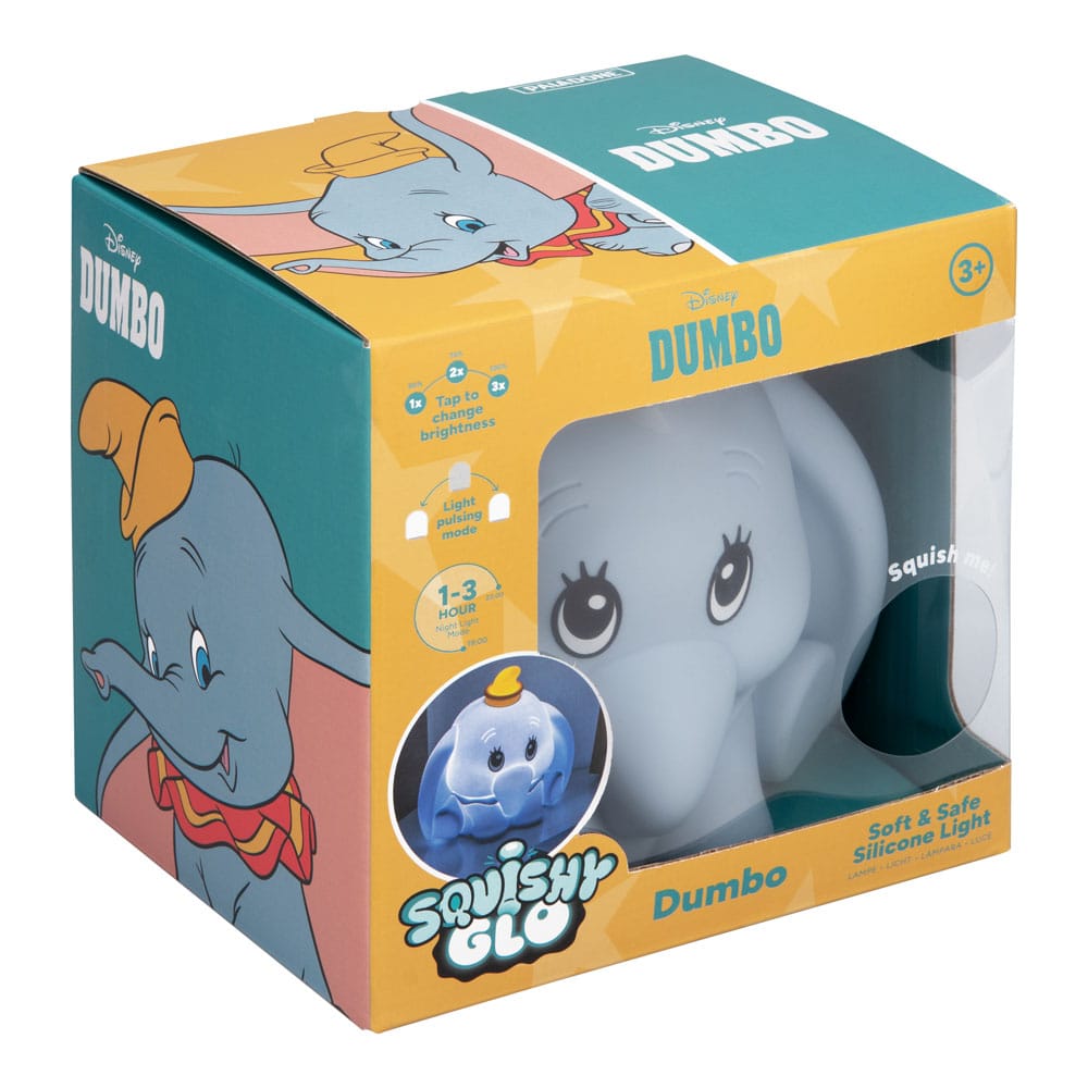 Disney Squishy Glo Silikon-Leuchte Dumbo 15 cm